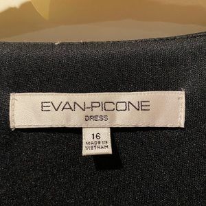 Evan Picone classic black dress. Pretty much wrinkle free